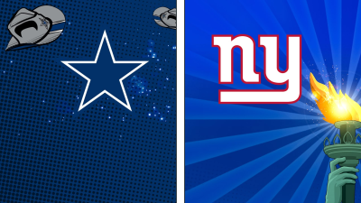 NFL Cowboys @ Giants Highlights