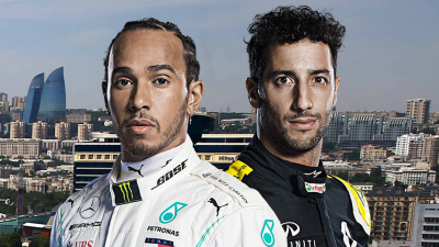 Azerbaijan F1 GP Highlights 2019