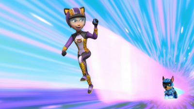 La patrulla canina T10 E16 · La superpatrulla contra el rayo congelador; La superpatrulla contra la poderosa chita