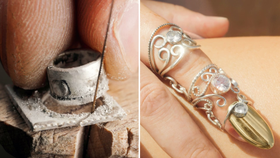 Creaciones artesanales de joyería: Elegancia artesanal