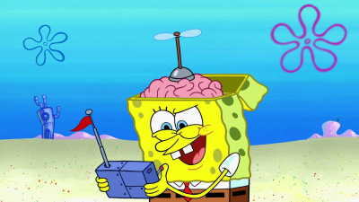 Bob Esponja T10 E7 · Plankton se jubila; El tridente travieso