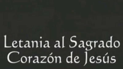 Letanía al sagrado corazón de Jesús