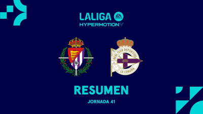 Resúmenes LALIGA HyperMotion T25/26 · Jornada 41: Valladolid - Deportivo