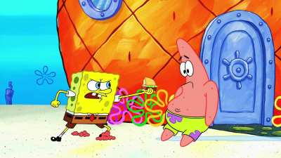 Bob Esponja T11 E7 · La noche de las cangreburgers vivientes; Unos estudiantes muy plastas
