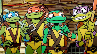 Historias de las Tortugas Ninja T1 E10 · Donnie se sumerge
