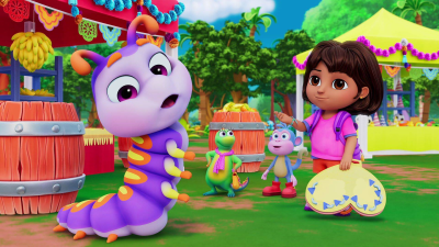 Dora T3 E1 · Ratoncito Pérez; La oruga con hambre de bayas