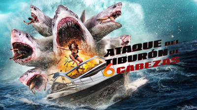 El ataque del tiburón de seis cabezas