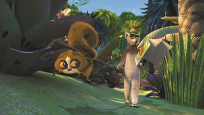 Viva el rey Julien T1 E3 · Los fanalokas