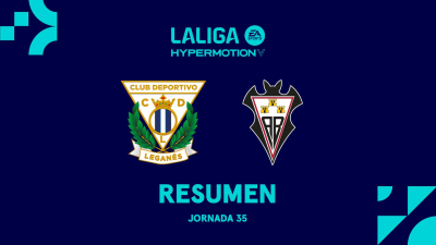 Resúmenes LALIGA HyperMotion T25/26 · Jornada 35: Leganés - Albacete