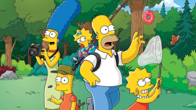 Los Simpson T29 E7 · Cantando en la pista